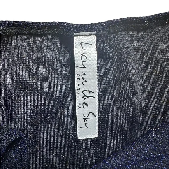 Lucy in the Sky Sparkling Navy Camisole size medium - Picture 2 of 5